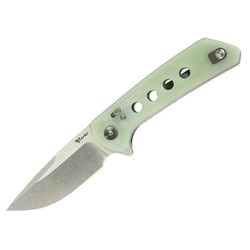 Nóż składany Reate PL-XF-7 Jade G10, Stonewashed Nitro-V