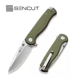 Nóż składany Sencut Errant Green G10, Satin 9Cr18MoV (S23054B-2)