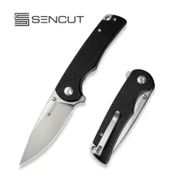 Nóż składany Sencut Praktisk Black Coarse G10, Satin 9Cr18MoV (S24019-1)