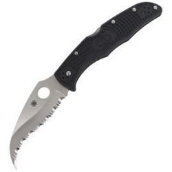 Nóż składany Spyderco Matriarch 2 FRN Black Spyder (C12SBK2)