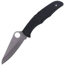 Nóż składany Spyderco Pacific Salt 2 FRN Black, Plain (C91PBK2)