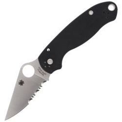 Nóż składany Spyderco Para 3 G-10 Black Combination (C223GPS)