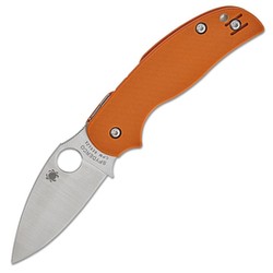 Nóż składany Spyderco Sage 5 Burnt Orange G10, Satin CPM REX 121 (C123GBORP)