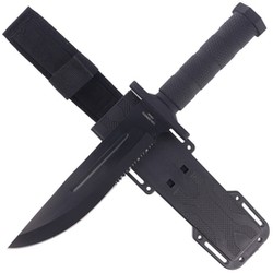 Nóż survivalowy Herbertz Solingen Bowie, Black Coated (109118)