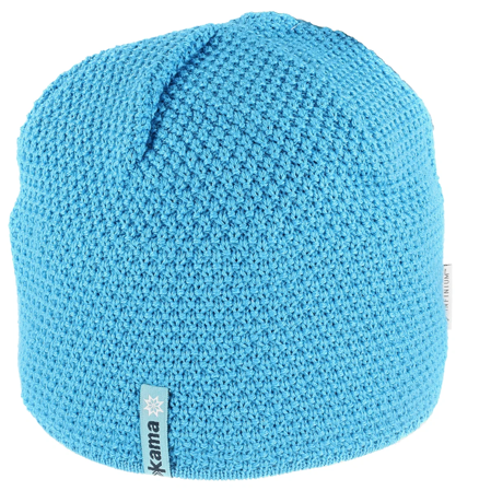 Czapka Kama Merino Wool/Acrylic Gore-Tex Infinium Windstopper, Cyan (AW62-115)