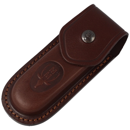 Etui na nóż Muela Folding Knife Leather Sheat, Brown 140x58mm (F/10)