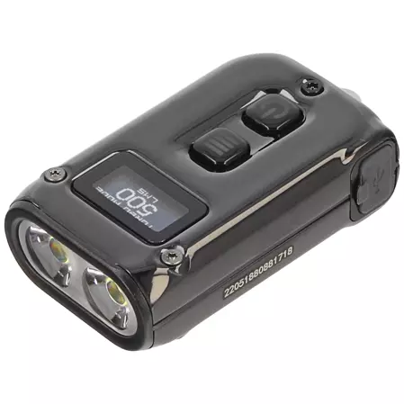 Latarka brelok NiteCore 500lm, Li-ion Battery / 280mAh, stainless steel (TINI2 SS)