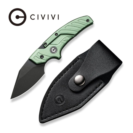 Nóż Civivi Typhoeus Green Aluminium, Black Stonewashed 14C28N (C21036-4)