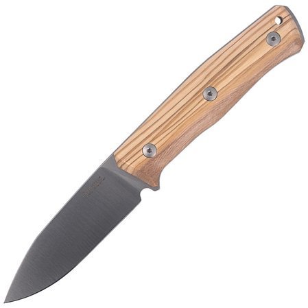 Nóż LionSteel Bushcraft Olive Wood, Satin Blade (B35 UL)