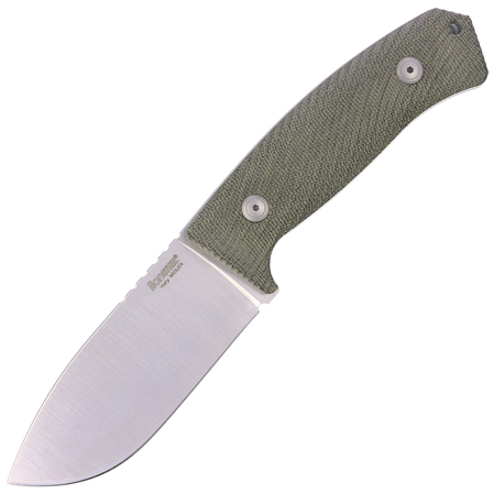 Nóż LionSteel M3 Green Canvas Micarta, Satin Niolox by Michele Pensato (M3 CVG)