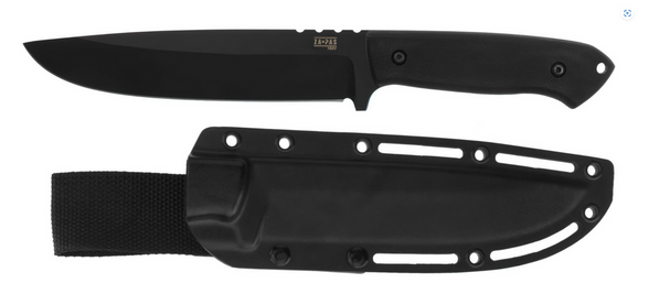 Nóż Za-Pas Expendable Black G10, Black Cerakote NMV (EX-CE-G10-BL)