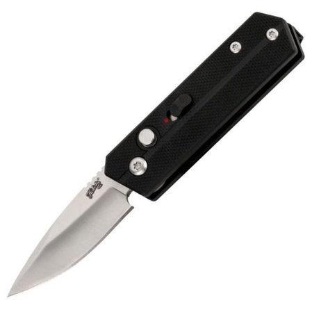 Nóż automatyczny Herbertz CJH Black G10, Satin 420 (55028)