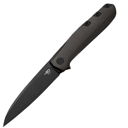 Nóż składany Bestech 9 Black Bronze Titanium, Black Stonewashed M390 by BrrKnives (BT2408B)