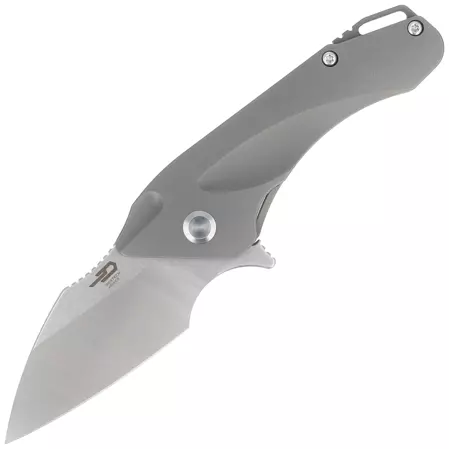 Nóż składany Bestech Goblin Grey Titanium, Stonewashed / Satin CPM S35VN (BT1711C)