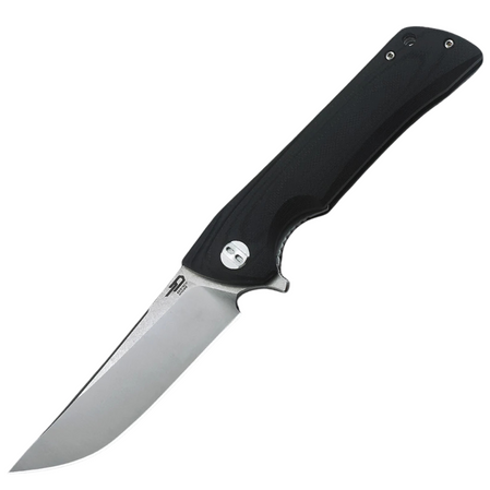 Nóż składany Bestech Paladin Black G10, Stonewashed/Satin D2 (BG13A-1)