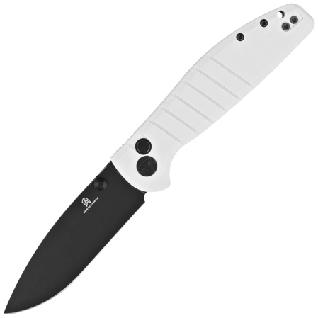 Nóż składany Bestechman Goodboy White G10, Black PVD D2 by Keanu Alfaro (BMK04J)