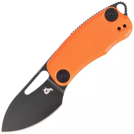 Nóż składany BlackFox Nix Orange G10, Black PTFE D2 by Grigorii Matveev (BF-763 OR)