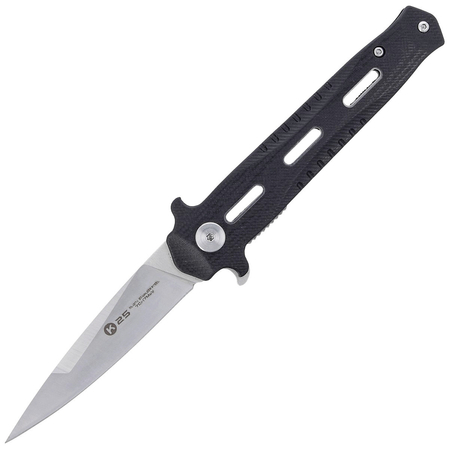 Nóż składany K25 Tactical Black G10, Satin Finish (18711)