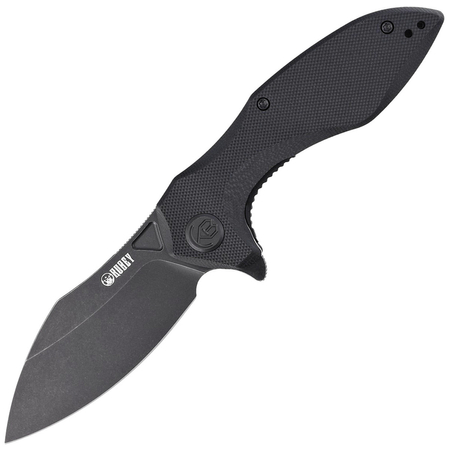 Nóż składany Kubey Knife Noble, Black G10, Dark Stonewashed D2 (KU236F)