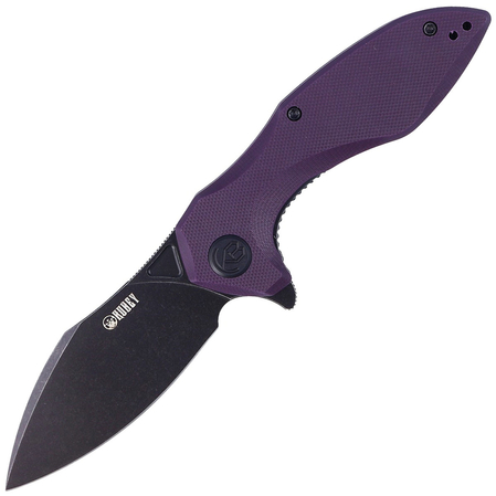 Nóż składany Kubey Noble Purple G10, Dark Stonewashed D2 (KU236E)