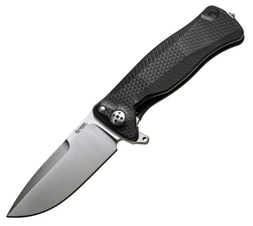 Nóż składany LionSteel SR11A Black Aluminum, Satin Sleipner by Molletta (SR11A BS)