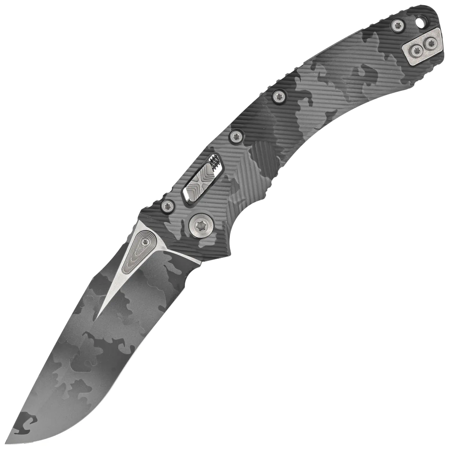 Nóż składany Microtech Amphibian Ram-Lok S/E Urban Camo Aluminium, Urban Camo M390MK by Tony Marfione