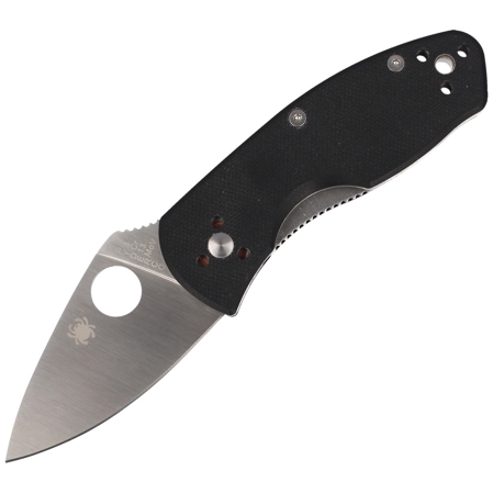 Nóż składany Spyderco Ambitious G-10 Black Plain (C148GP)