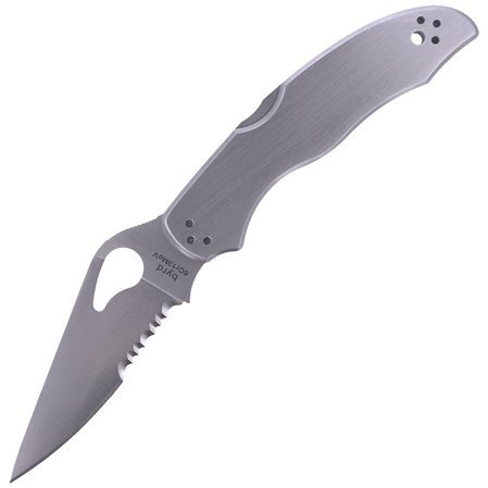 Nóż składany Spyderco Byrd Harrier 2 Stainless, Combination (BY01PS2)