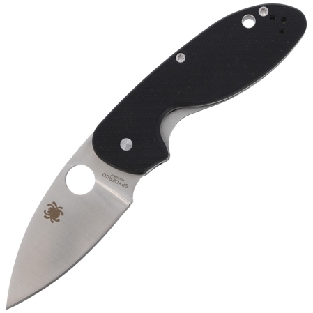 Nóż składany Spyderco Efficient G-10 Black Plain (C216GP)