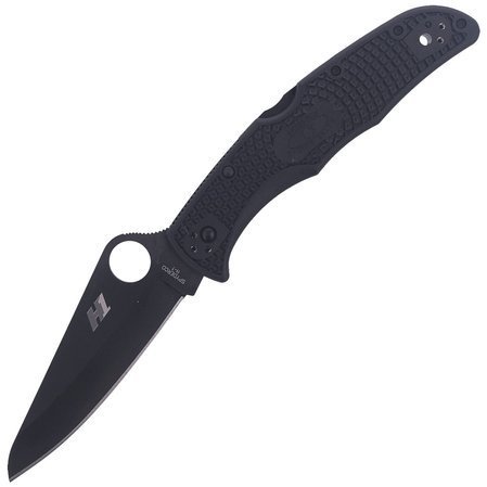 Nóż składany Spyderco Pacific Salt 2 Black Blade Plain (C91PBBK2)