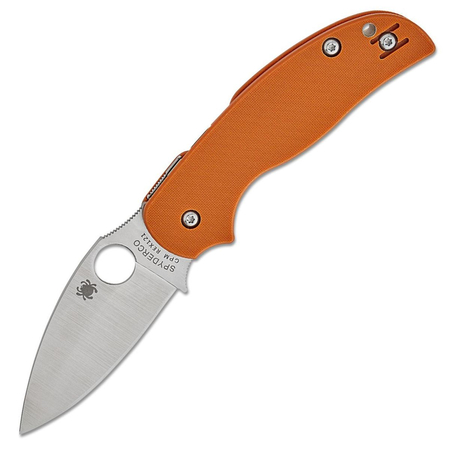 Nóż składany Spyderco Sage 5 Burnt Orange G10, Satin CPM REX 121 (C123GBORP)