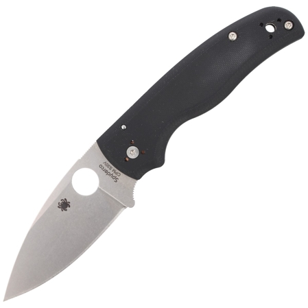 Nóż składany Spyderco Shaman G-10 Black Plain (C229GP)