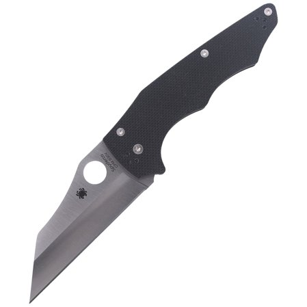 Nóż składany Spyderco YoJumbo G-10 Black Plain (C253GP)