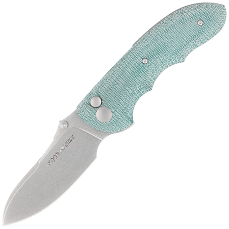 Nóż składany Viper Moon Teal Green Canvas Micarta, Stonewashed MagnaCut by Fabrizio Silvestrelli (V6010TE)