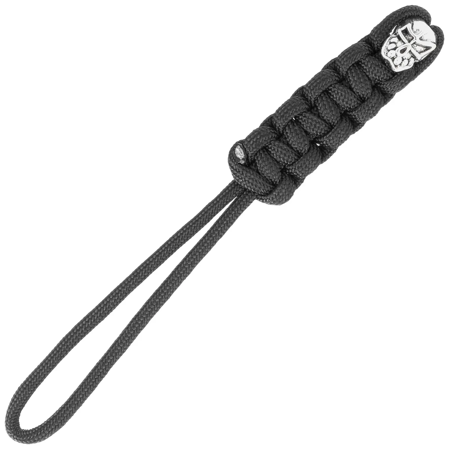 Smycz Bestech Skull Paracord Lanyard Black (BM08A)