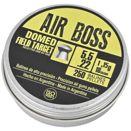 Śrut Apolo Air Boss Domed Field Target 5.5 mm, 250 szt. 1.15g/18.0gr (30203)