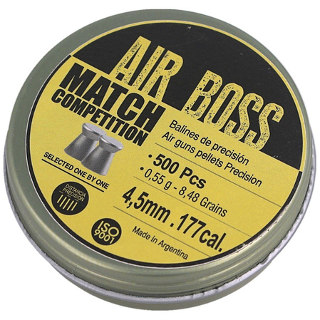 Śrut Apolo Air Boss Match Competition 4.5 mm, 500 szt. 0.55g/8.48gr (30300)