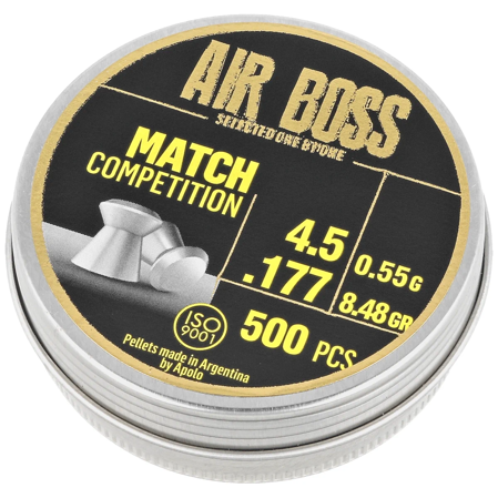 Śrut Apolo Air Boss Match Competition 4.51 mm, 500 szt. 0.55g/8.48gr (30300-1)